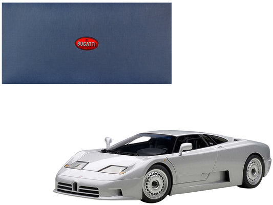 Bugatti EB110 GT Silver 1/18 Diecast Car Model by Autoart <h2>Bugatti Autoart</h2> <p>High-quality perfect for collectors and enthusiasts. Features detailed interior exterior craftsmanship, realistic