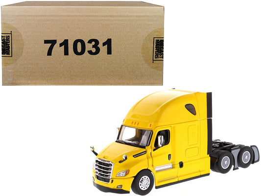 Freightliner New Cascadia Sleeper Cab Truck Tractor Yellow 1/50 T&y Diecast Model by T&y Diecast Masters