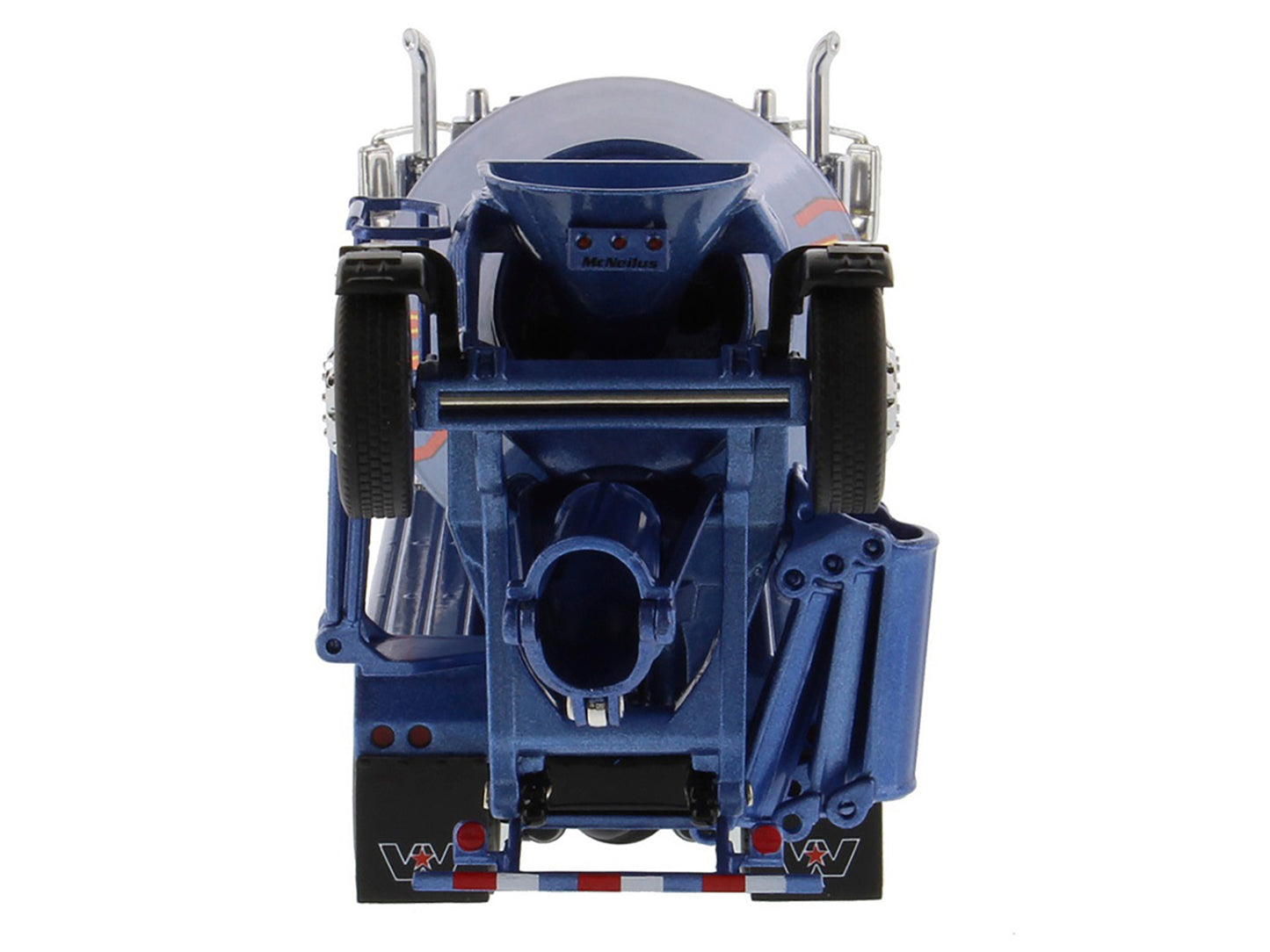 Western Star 4900 with Bridgemaster McNeilus Mixer Blue Metallic "Transport Series" 1/50 Diecast Model by Masters <h2>Western Masters</h2> <p>High-quality car perfect for collectors and enthusiasts. F