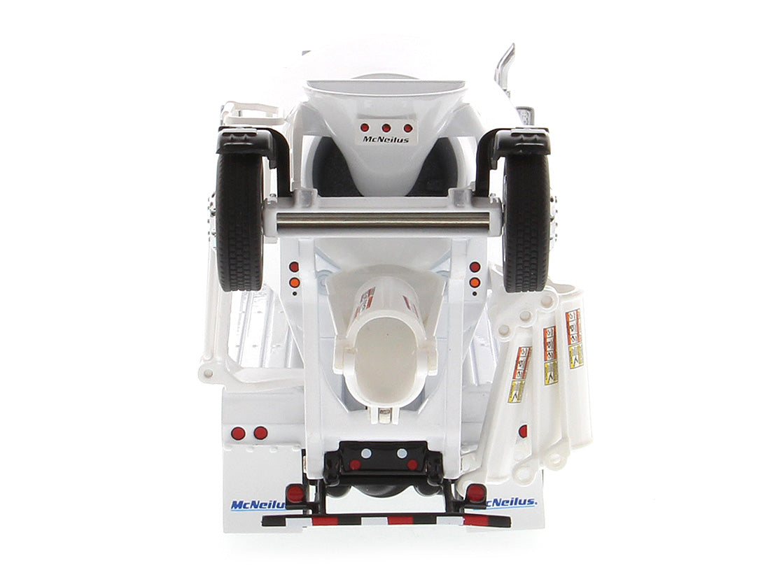Kenworth T880 SFFA with McNeilus Bridgemaster Concrete Mixer White "Transport Series" 1/50 T&y Diecast Model by T&y Diecast Masters