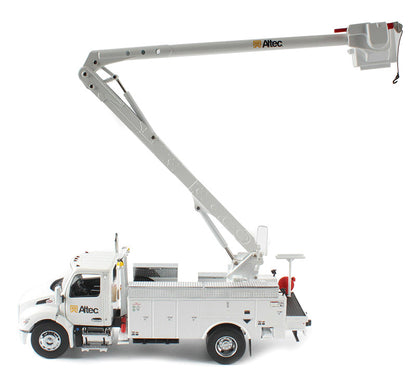 Peterbilt 536 Truck with Altec AA55 Aerial Service Body White "Transport Series" 1/32 Diecast Model by Masters <h2>Peterbilt Masters</h2> <p>High-quality car perfect for collectors and enthusiasts. Fe