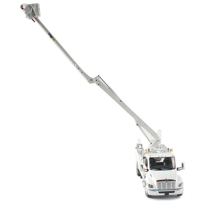 Peterbilt 536 Truck with Altec AA55 Aerial Service Body White "Transport Series" 1/32 Diecast Model by Masters <h2>Peterbilt Masters</h2> <p>High-quality car perfect for collectors and enthusiasts. Fe