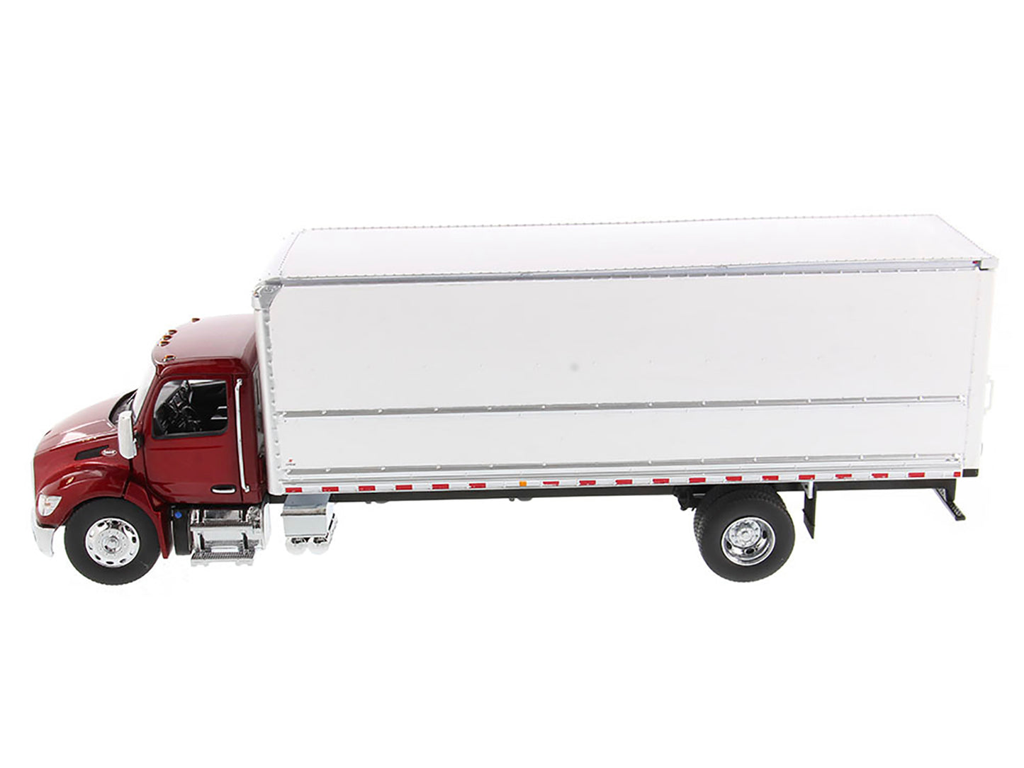 Peterbilt 536 Truck with Supreme Signature Van Body Red Metallic "Transport Series" 1/32 Diecast Model by Masters <h2>Peterbilt Masters</h2> <p>High-quality car perfect for collectors and enthusiasts.