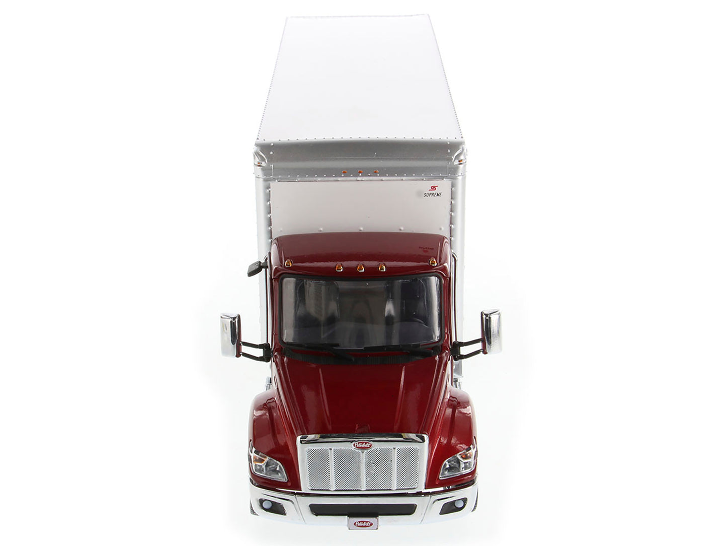 Peterbilt 536 Truck with Supreme Signature Van Body Red Metallic "Transport Series" 1/32 Diecast Model by Masters <h2>Peterbilt Masters</h2> <p>High-quality car perfect for collectors and enthusiasts.