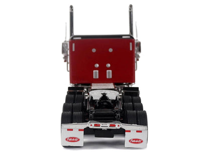 Peterbilt 589 Tridem-Axle Legendary Package Truck Tractor with 58" Sleeper Legendary Red "Transport Series" 1/64 T&y Diecast Model by T&y Diecast Masters