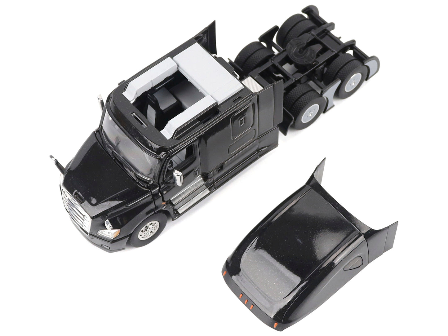 Freightliner New Cascadia Sleeper Cab Truck Tractor Black "Transport Series" 1/50 Diecast Model by Masters <h2>Freightliner Masters</h2> <p>High-quality car perfect for collectors and enthusiasts. Fea