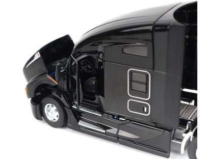 Kenworth T680 76" High Roof Sleeper Cab Truck Tractor Black "Transport Series" 1/50 Diecast Model by Masters <h2>Kenworth Masters</h2> <p>High-quality car perfect for collectors and enthusiasts. Featu