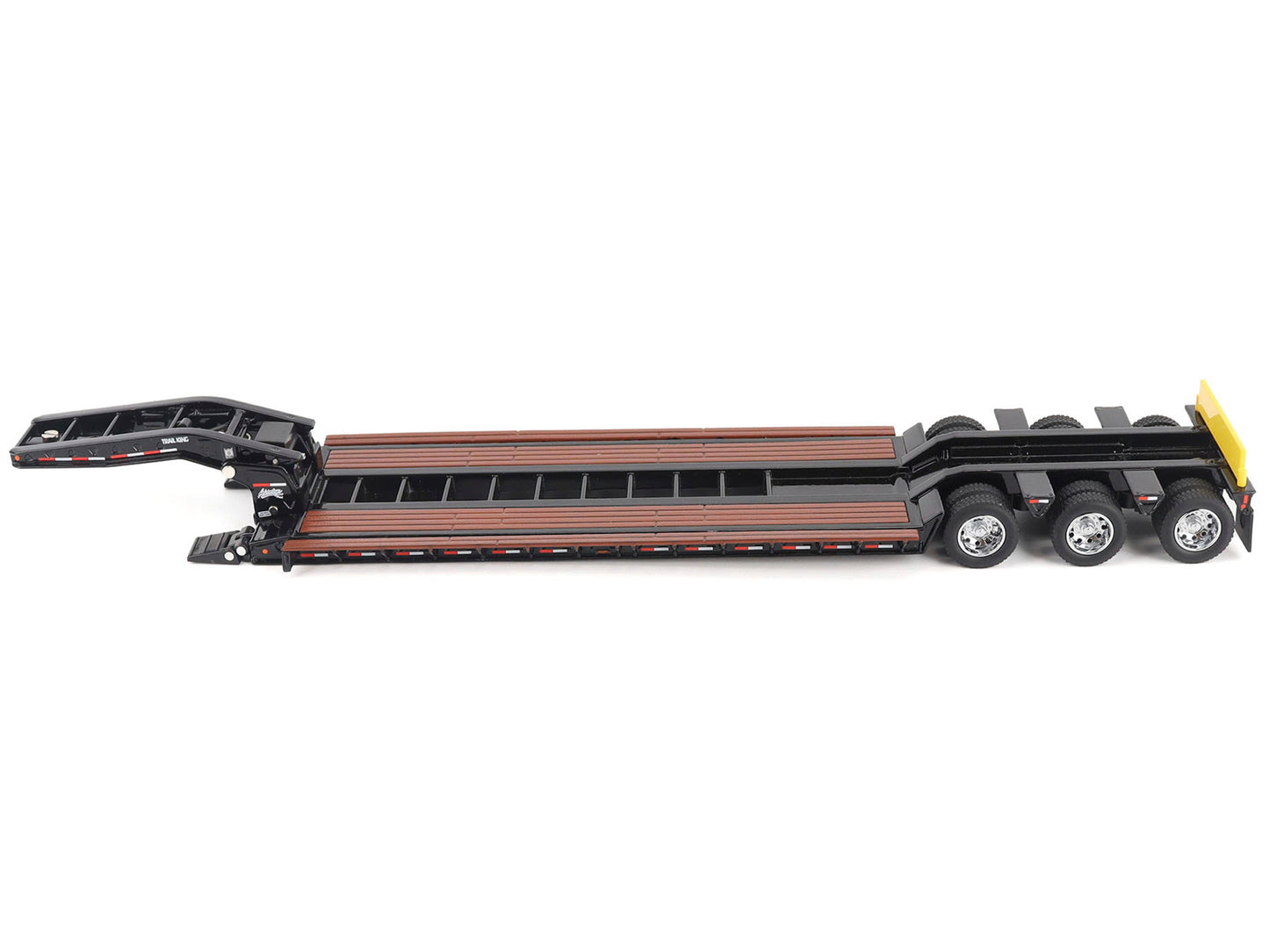 Trail King TK120 Hydraulic Detachable Gooseneck Lowboy Trailer Black (Regular Version) "Transport Series" 1/50 Diecast Model by Masters <h2>Trail Masters</h2> <p>High-quality car perfect for collector