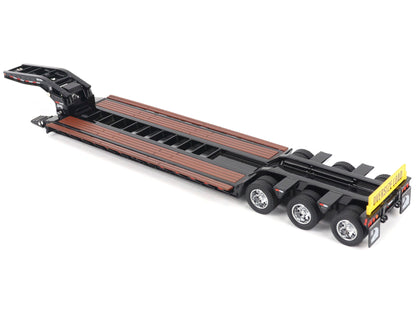 Trail King TK120 Hydraulic Detachable Gooseneck Lowboy Trailer Black (Outrigger Version) "Transport Series" 1/50 Diecast Model by Masters <h2>Trail Masters</h2> <p>High-quality car perfect for collect