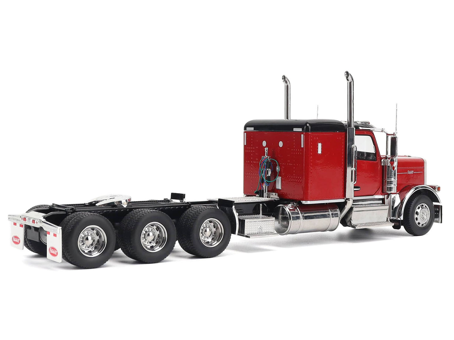 Peterbilt 589 Tridem-Axle Legendary Package Truck Tractor with 58" Sleeper Red "Transport Series" 1/32 Diecast Model by Masters <h2>Peterbilt Masters</h2> <p>High-quality car perfect for collectors an