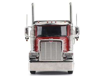 Peterbilt 589 Tridem-Axle Legendary Package Truck Tractor with 58" Sleeper Red "Transport Series" 1/32 Diecast Model by Masters <h2>Peterbilt Masters</h2> <p>High-quality car perfect for collectors an