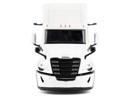 2025 Freightliner Cascadia Gen-5 Sleeper Cab Truck Tractor Winter White "Transport Series" 1/64 Diecast Model by Diecast Masters