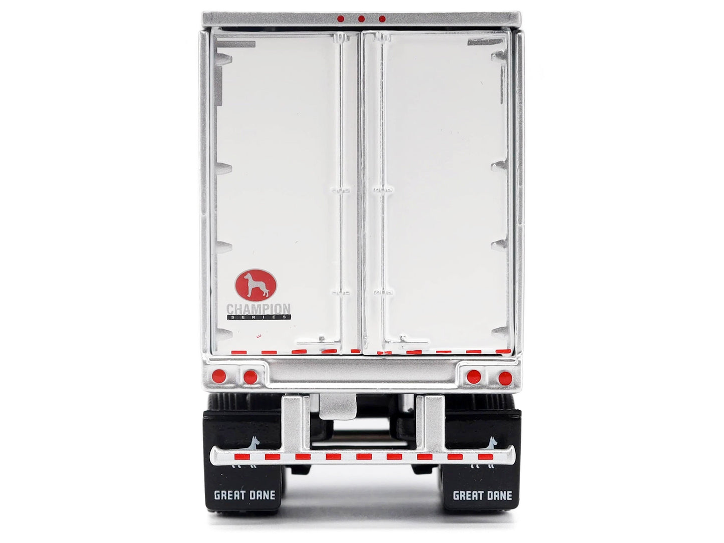 Great Dane Champion 53ft Dry Cargo Trailer White "Transport Series" 1/64 T&y Diecast Model by T&y Diecast Masters
