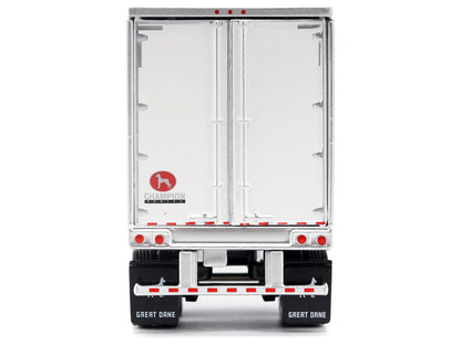 Great Dane Champion 53ft Dry Cargo Trailer White "Transport Series" 1/64 T&y Diecast Model by T&y Diecast Masters