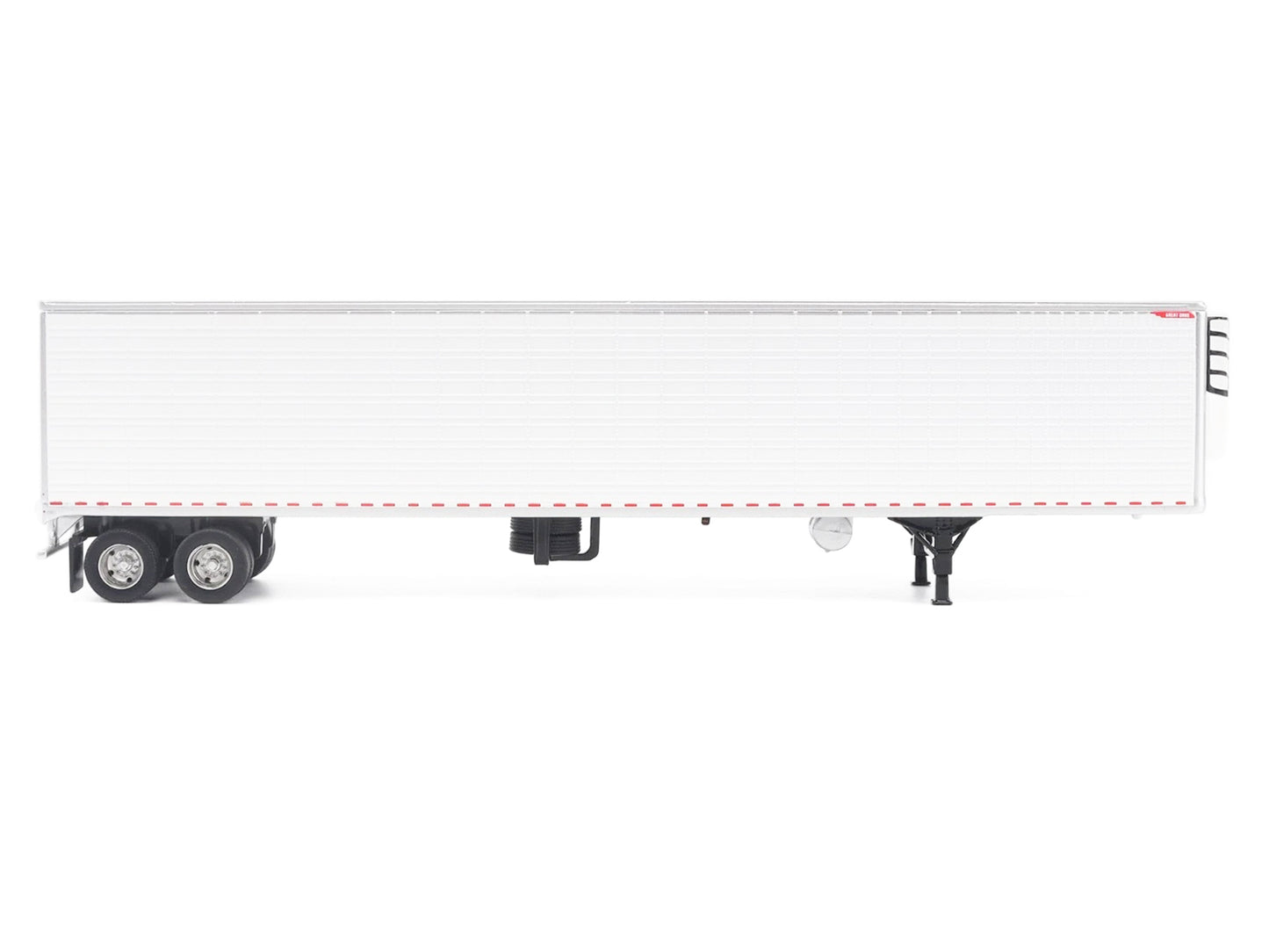 Great Dane Everest 53ft Refridgerated Trailer White "Transport Series" 1/64 T&y Diecast Model by T&y Diecast Masters