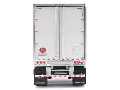 Great Dane Everest 53ft Refridgerated Trailer White "Transport Series" 1/64 T&y Diecast Model by T&y Diecast Masters