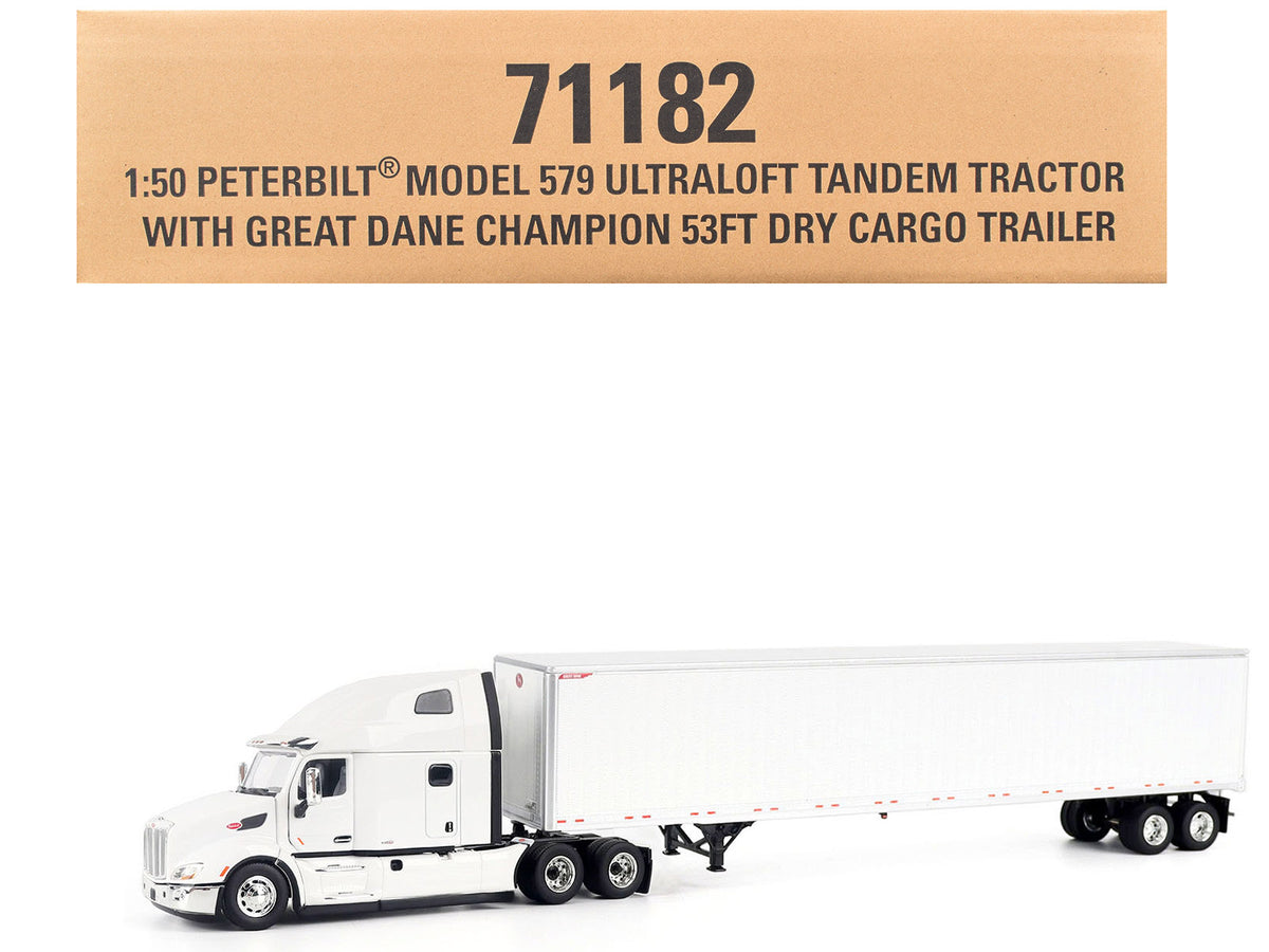 Peterbilt 579 Ultraloft Tandem Tractor 1/50 Diecast Model - Diecast Masters