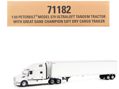Peterbilt 579 Ultraloft Tandem Tractor 1/50 Diecast Model - Diecast Masters