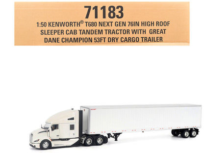 Kenworth T680 Next-Gen 76Transport " 1/50 Diecast Model - Diecast Masters