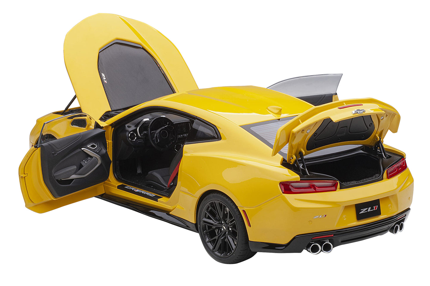 Chevrolet Camaro ZL1 Bright Yellow 1/18 Model Car by Autoart <h2>Chevrolet Autoart</h2> <p>High-quality diecast perfect for collectors and enthusiasts. Features detailed interior exterior craftsmanshi