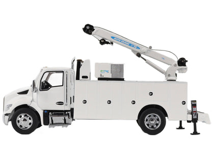 Kenworth T380 Auto-Crane Titan 85-Body HC14-Crane Work Truck with Miller EnPak White "Transport Series" 1/50 Diecast Model by Masters <h2>Kenworth Masters</h2> <p>High-quality car perfect for collecto