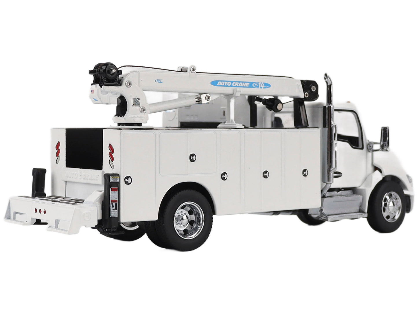Kenworth T380 Auto-Crane Titan 85-Body HC14-Crane Work Truck with Miller EnPak White "Transport Series" 1/50 Diecast Model by Masters <h2>Kenworth Masters</h2> <p>High-quality car perfect for collecto