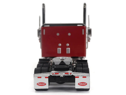 Peterbilt 589 Tandem-Axle Legendary Package Truck Tractor with 58" Sleeper Legendary Red "Transport Series" 1/64 T&y Diecast Model by T&y Diecast Masters