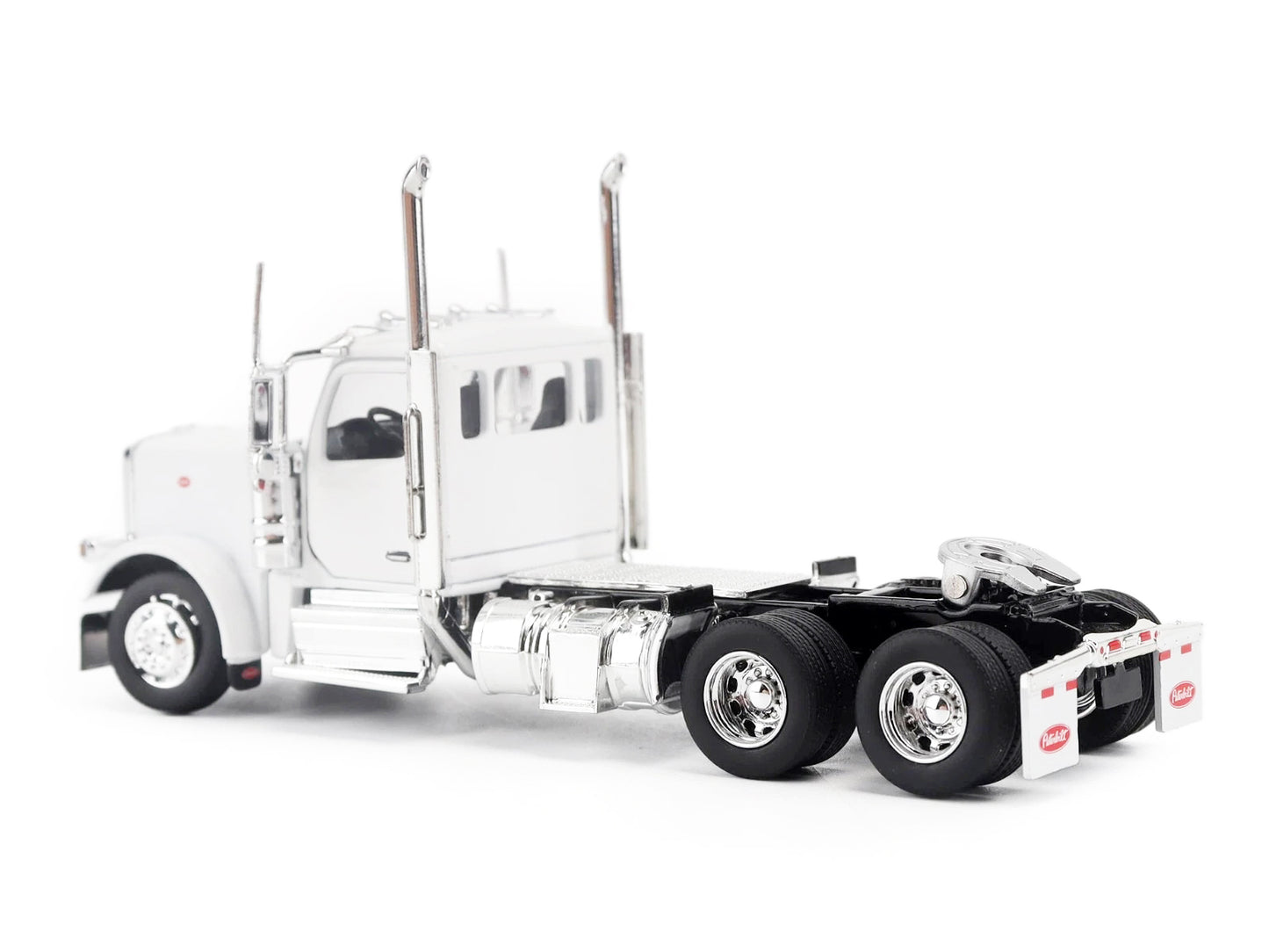 Peterbilt 589 Tandem-Axle Legendary Package Truck Tractor with 58" Sleeper White "Transport Series" 1/64 T&y Diecast Model by T&y Diecast Masters