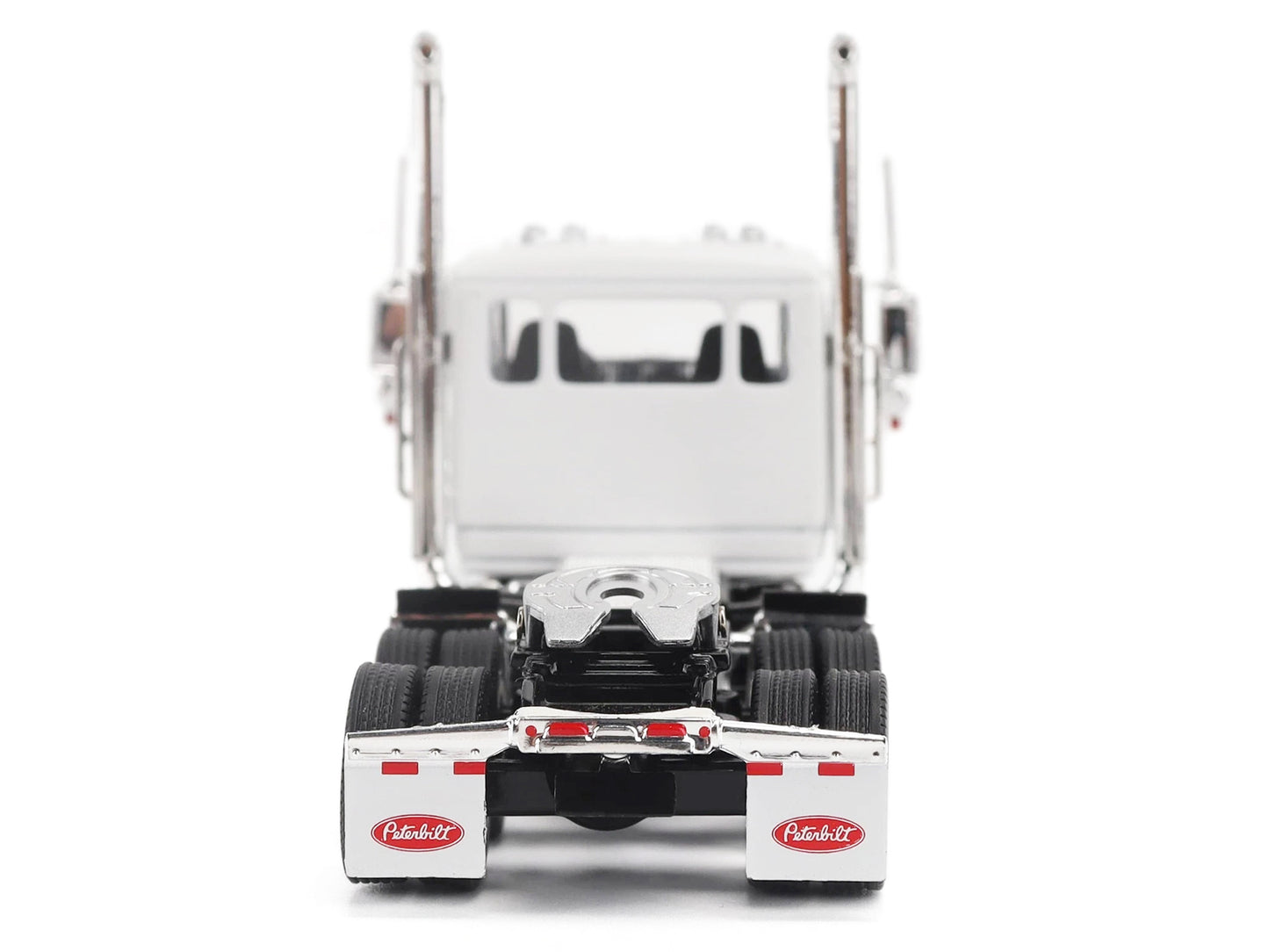 Peterbilt 589 Tandem-Axle Legendary Package Truck Tractor with 58" Sleeper White "Transport Series" 1/64 T&y Diecast Model by T&y Diecast Masters
