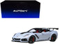 2019 Chevrolet Corvette C7 ZR1 Ceramic Matrix Gray Metallic with Carbon Top 1/18 Model Car by Autoart <h2>2019 Autoart</h2> <p>High-quality diecast perfect for collectors and enthusiasts. Features det