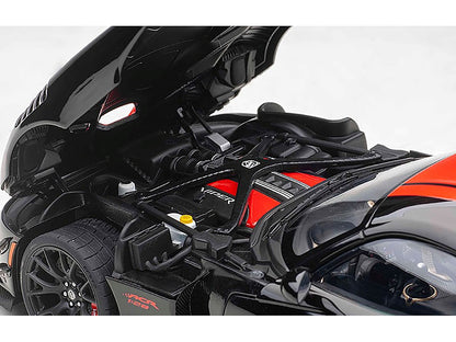 2017 Dodge Viper 1:28 Edition ACR Black with Red Stripes 1/18 Model Car by Autoart <h2>2017 Autoart</h2> <p>High-quality diecast perfect for collectors and enthusiasts. Features detailed interior exte