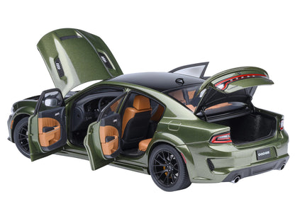Dodge Charger SRT Hellcat Redeye F8 Green Metallic with Matt Black Top 1/18 Model Car by Autoart <h2>Dodge Autoart</h2> <p>High-quality diecast perfect for collectors and enthusiasts. Features detaile