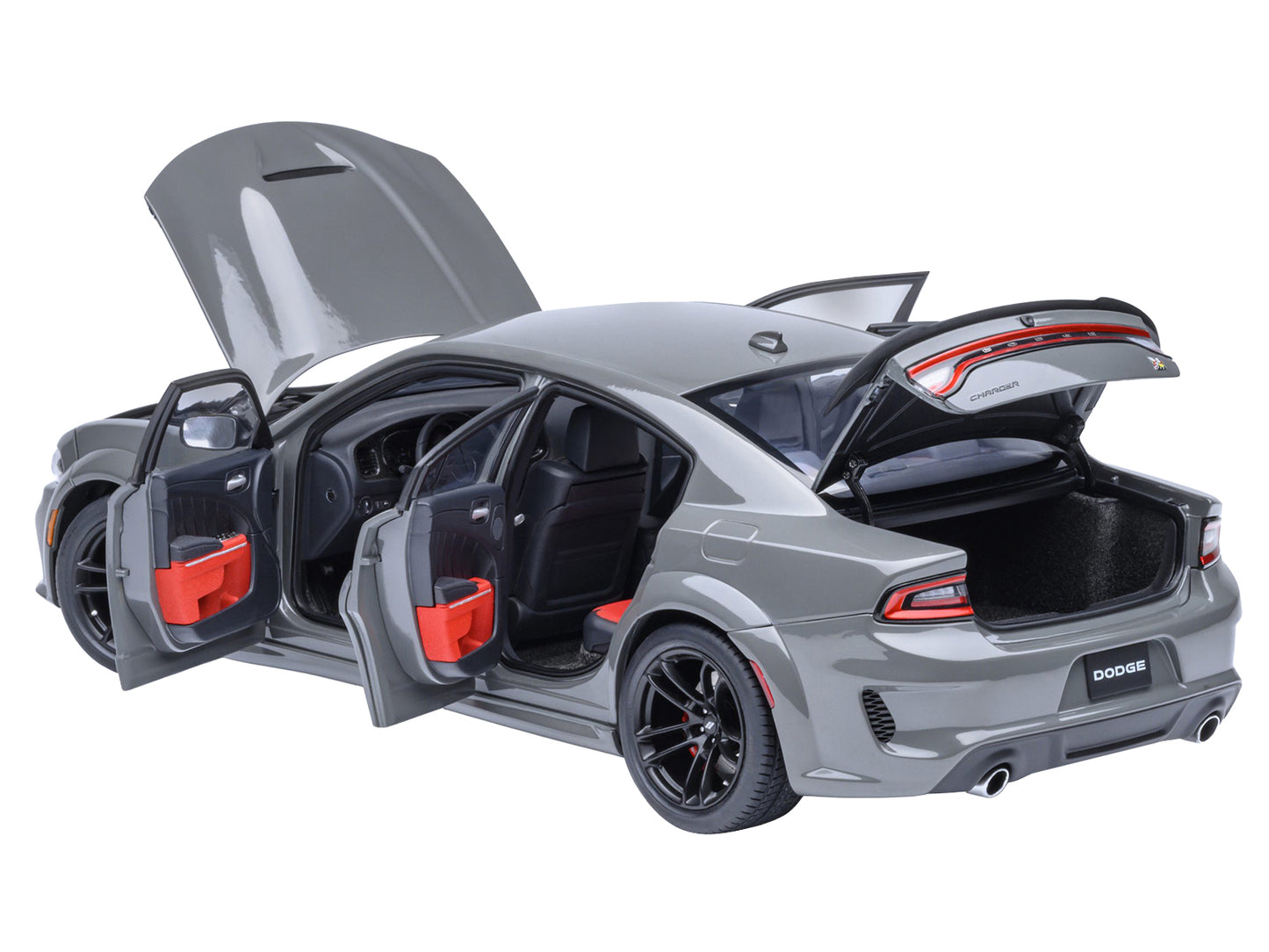 Dodge Charger Scat Pack Widebody Destroyer Gray 1/18 Model Car by Autoart <h2>Dodge Autoart</h2> <p>High-quality diecast perfect for collectors and enthusiasts. Features detailed interior exterior cra