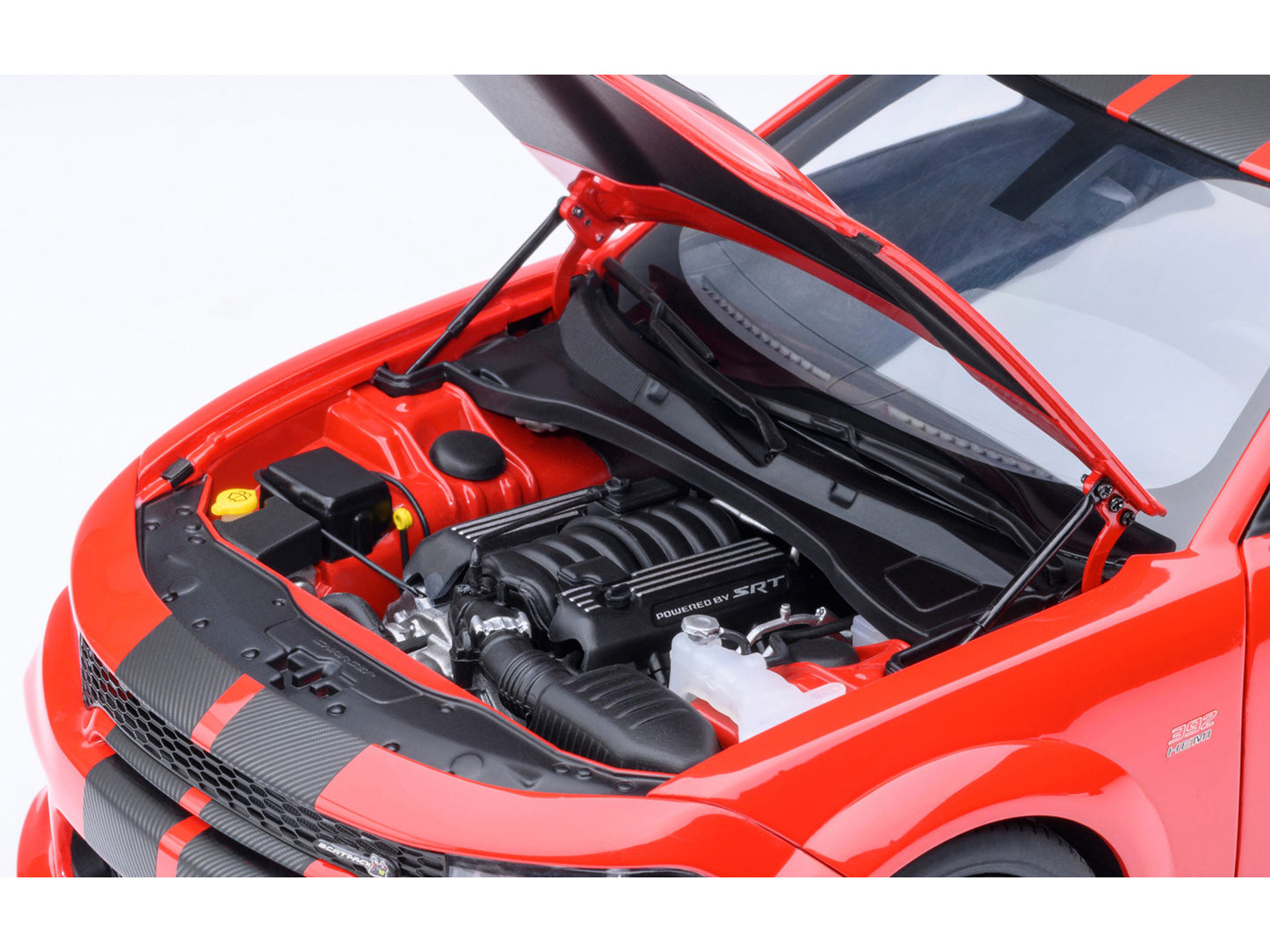 Dodge Charger Scat Pack Widebody Torred with Carbon Stripes 1/18 Model Car by Autoart <h2>Dodge Autoart</h2> <p>High-quality diecast perfect for collectors and enthusiasts. Features detailed interior
