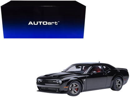 2023 Dodge Challenger SRT Super Stock Pitch Black with Red Interior 1/18 Model Car by Autoart <h2>2023 Autoart</h2> <p>High-quality diecast perfect for collectors and enthusiasts. Features detailed ex