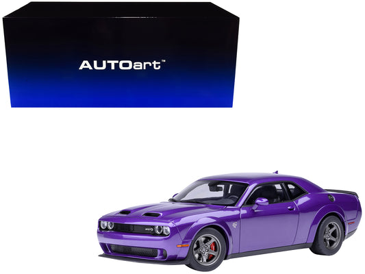 2023 Dodge Challenger SRT Super Stock Plum Crazy Purple 1/18 Model Car by Autoart <h2>2023 Autoart</h2> <p>High-quality diecast perfect for collectors and enthusiasts. Features detailed interior exter