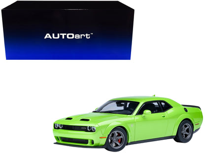 2023 Dodge Challenger SRT Super Stock Sublime Green 1/18 Model Car by Autoart <h2>2023 Autoart</h2> <p>High-quality diecast perfect for collectors and enthusiasts. Features detailed interior exterior