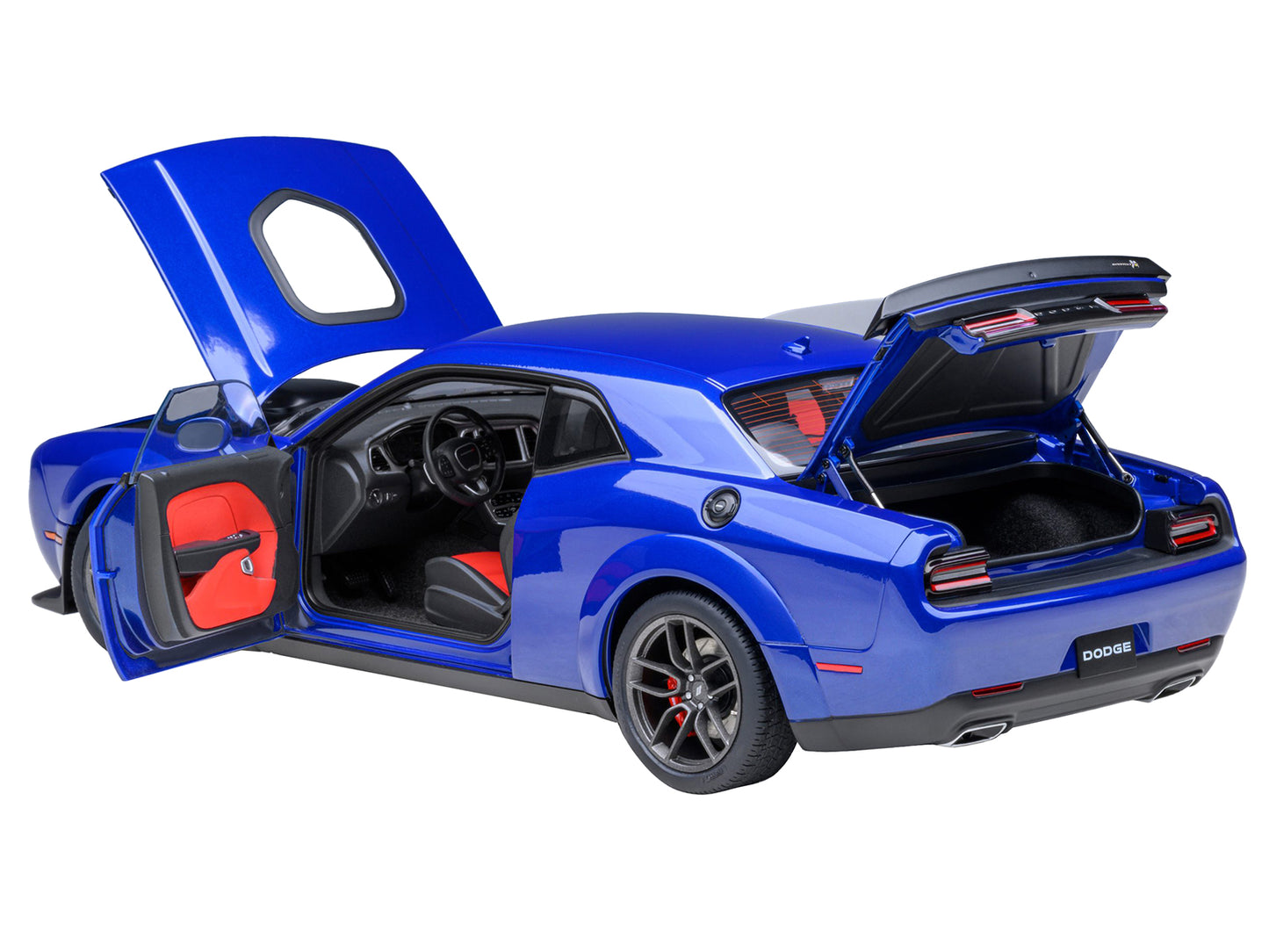 2022 Dodge Challenger R/T Scat Pack Widebody Indigo Blue 1/18 Model Car by Autoart <h2>2022 Autoart</h2> <p>High-quality diecast perfect for collectors and enthusiasts. Features detailed interior exte
