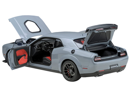 2022 Dodge Challenger R/T Scat Pack Widebody Smoke Show Gray 1/18 Model Car by Autoart <h2>2022 Autoart</h2> <p>High-quality diecast perfect for collectors and enthusiasts. Features detailed interior