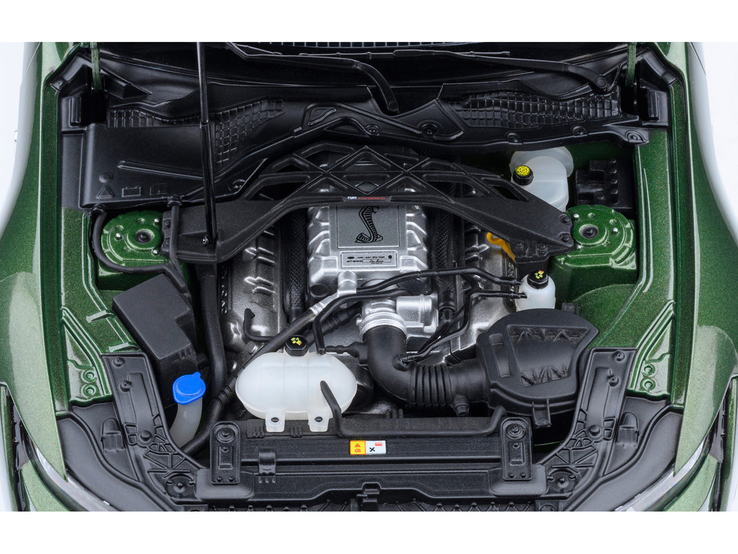 Ford Mustang Shelby GT500 Eruption Green Metallic with White Stripes 1/18 Model Car by Autoart <h2>Ford Autoart</h2> <p>High-quality diecast perfect for collectors and enthusiasts. Features detailed i