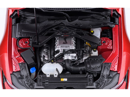 Ford Mustang Shelby GT500 Rapid Red Metallic with Black Stripes 1/18 Model Car by Autoart <h2>Ford Autoart</h2> <p>High-quality diecast perfect for collectors and enthusiasts. Features detailed interi
