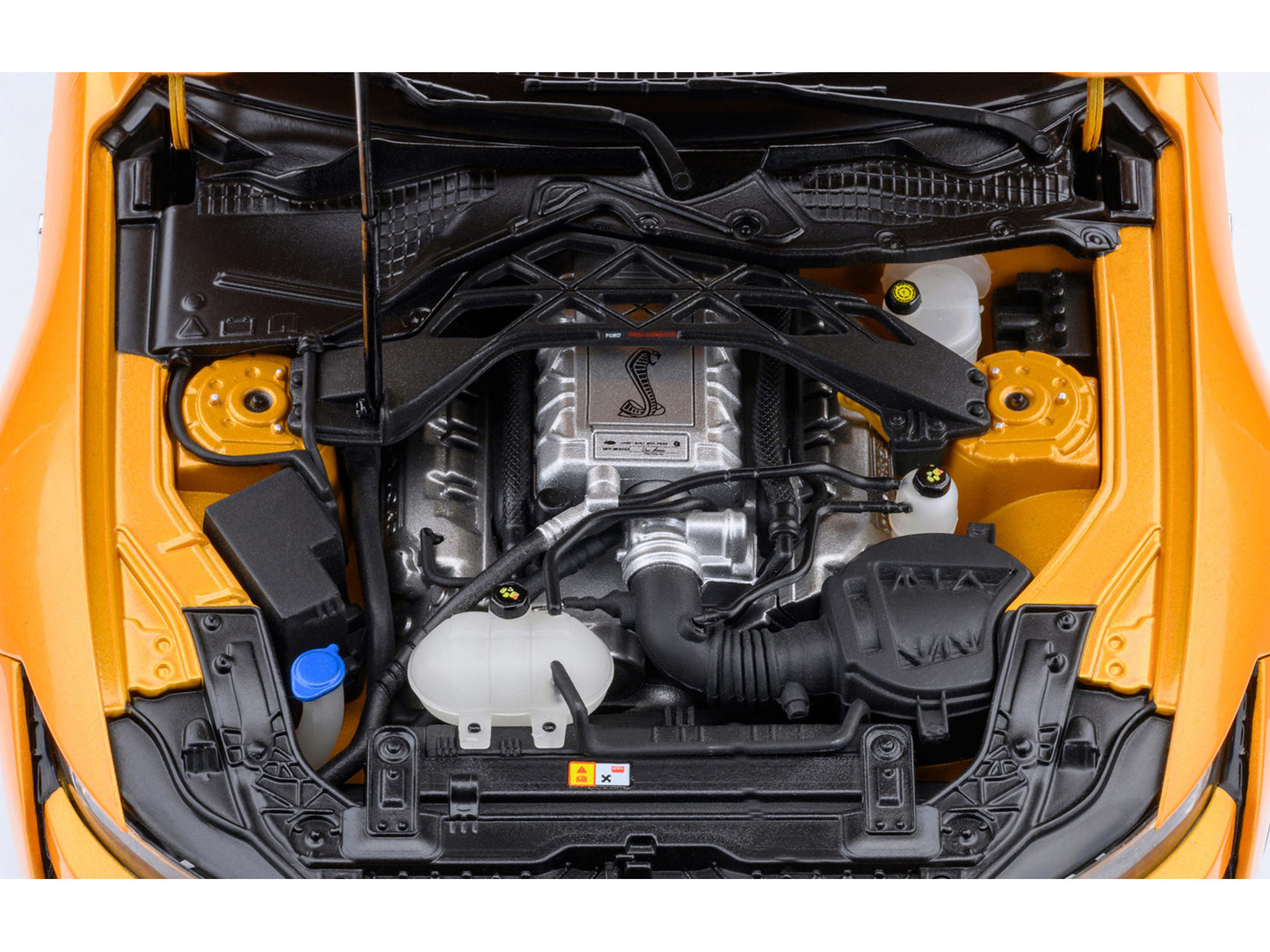 Ford Mustang Shelby GT500 Cyber Orange Metallic with Black Stripes 1/18 Model Car by Autoart <h2>Ford Autoart</h2> <p>High-quality diecast perfect for collectors and enthusiasts. Features detailed int