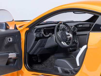 Ford Mustang Shelby GT500 Cyber Orange Metallic with Black Stripes 1/18 Model Car by Autoart <h2>Ford Autoart</h2> <p>High-quality diecast perfect for collectors and enthusiasts. Features detailed int