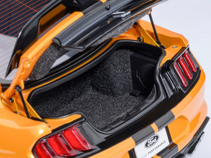 Ford Mustang Shelby GT500 Cyber Orange Metallic with Black Stripes 1/18 Model Car by Autoart <h2>Ford Autoart</h2> <p>High-quality diecast perfect for collectors and enthusiasts. Features detailed int