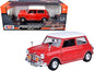 1961-1967 Morris Mini Cooper Red with White Top "Timeless Legends" 1/18 Diecast Model Car by Motormax <h2>1961-1967 Motormax</h2> <p>High-quality perfect for collectors and enthusiasts. Features detai