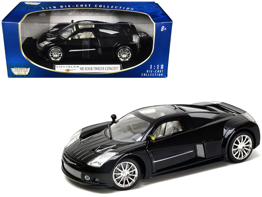 Chrysler Me Four Twelve Black 1/18 Diecast Model Car - Motormax