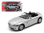 BMW Z4 Convertible Silver 1/18 Diecast Model Car by Motormax <h2>BMW Motormax</h2> <p>High-quality perfect for collectors and enthusiasts. Features detailed interior exterior craftsmanship, realistic