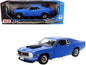 1970 Ford Mustang Boss 429 Dark Blue "Timeless Classics" Series 1/18 Diecast Model Car by Motormax <h2>1970 Motormax</h2> <p>High-quality perfect for collectors and enthusiasts. Features detailed inte