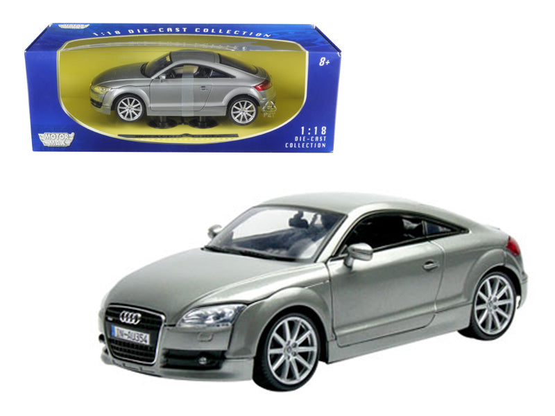 2007 Audi TT Coupe Grey 1/18 Diecast Car Model by Motormax <h2>2007 Motormax</h2> <p>High-quality perfect for collectors and enthusiasts. Features detailed interior exterior craftsmanship, realistic p