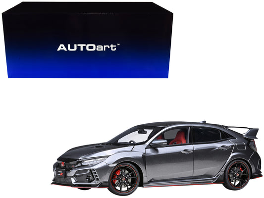 2021 Honda Civic Type R (FK8) RHD (Right Hand Drive) Polished Metal Gray Metallic 1/18 Model Car by Autoart <h2>2021 Autoart</h2> <p>High-quality diecast perfect for collectors and enthusiasts. Featur